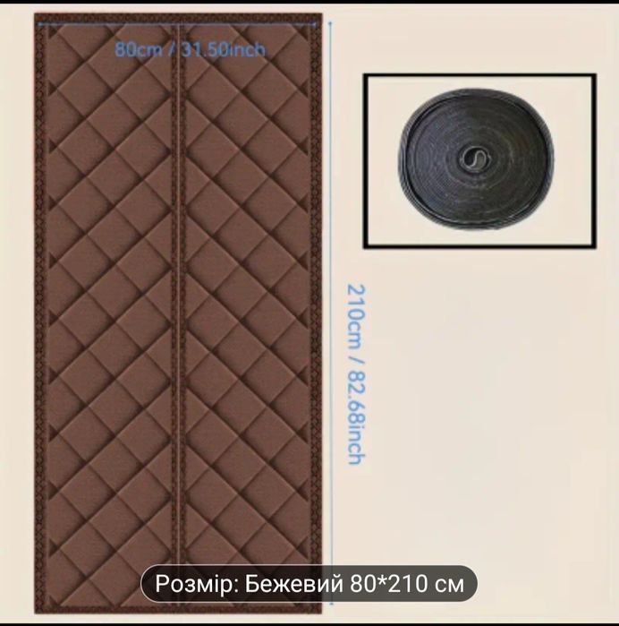 Термоштора на вхідні двері