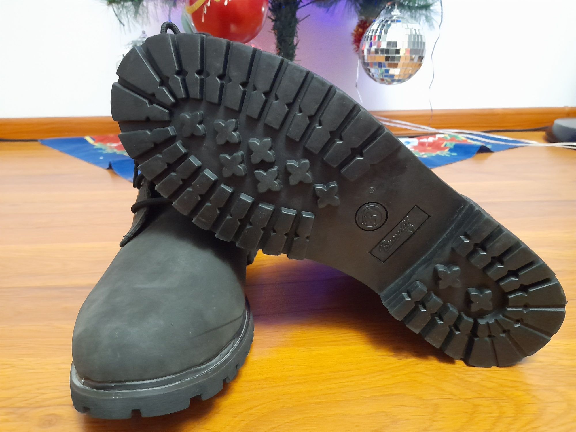 Черные ботинки Brandit Германия нубук размер 47