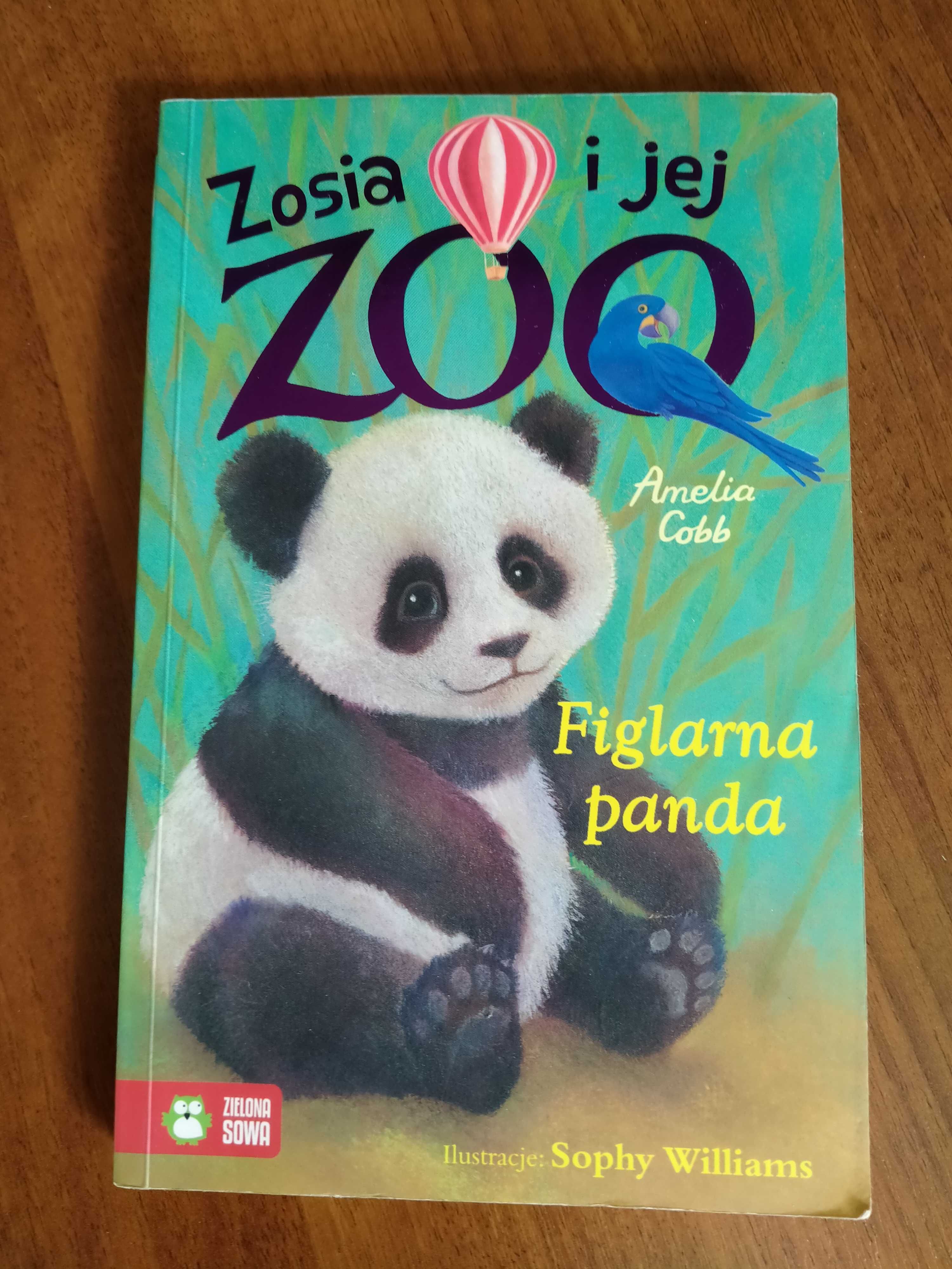 Figlarna panda, cykl Zosia i jej zoo, książka dla dzieci