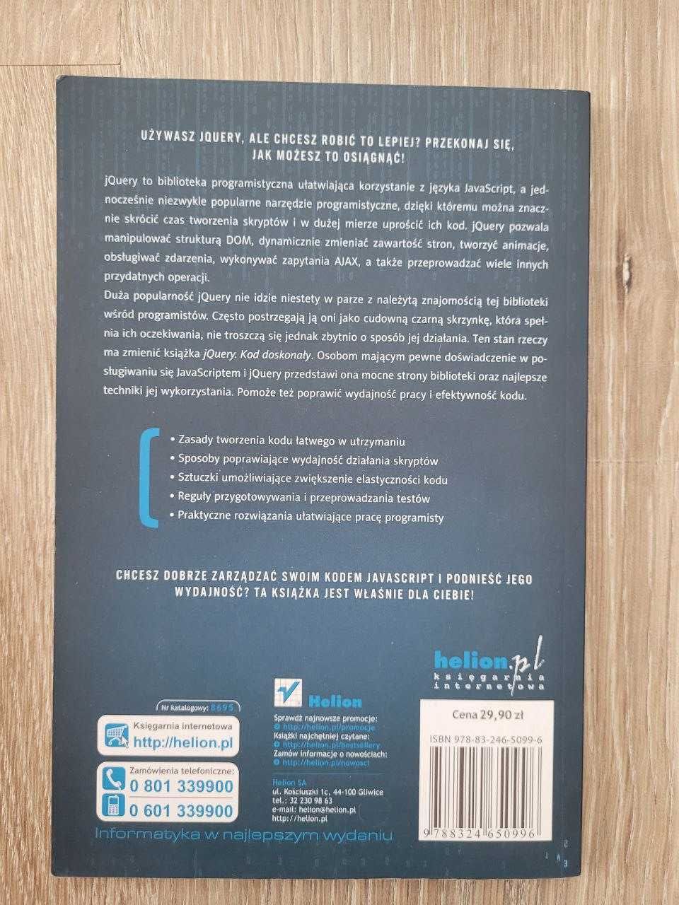 "jQuery. Kod doskonały" Paweł Mikołajewski