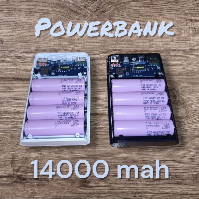 Повербанк 14000mah, 22.5W на высококачественных элементах