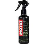 limpa capacetes e viseira motul 0.25l