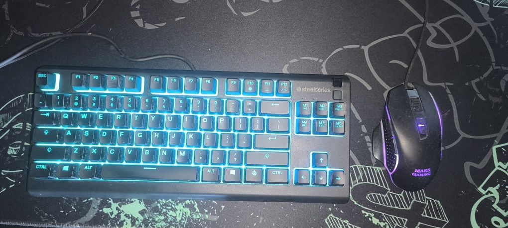 Teclado gaming steelseries+rato só 30€