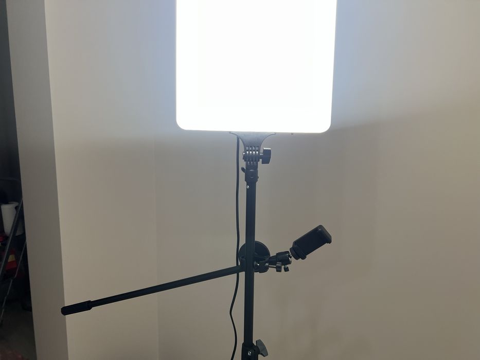 Набір 3в1:штатив-журавель та світло на посиленій стійці (70вт)