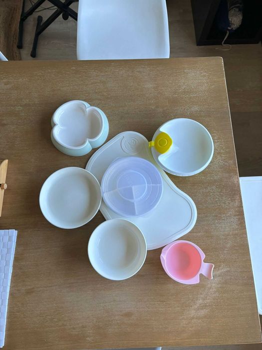 Conjunto de introdução alimentar para bebé