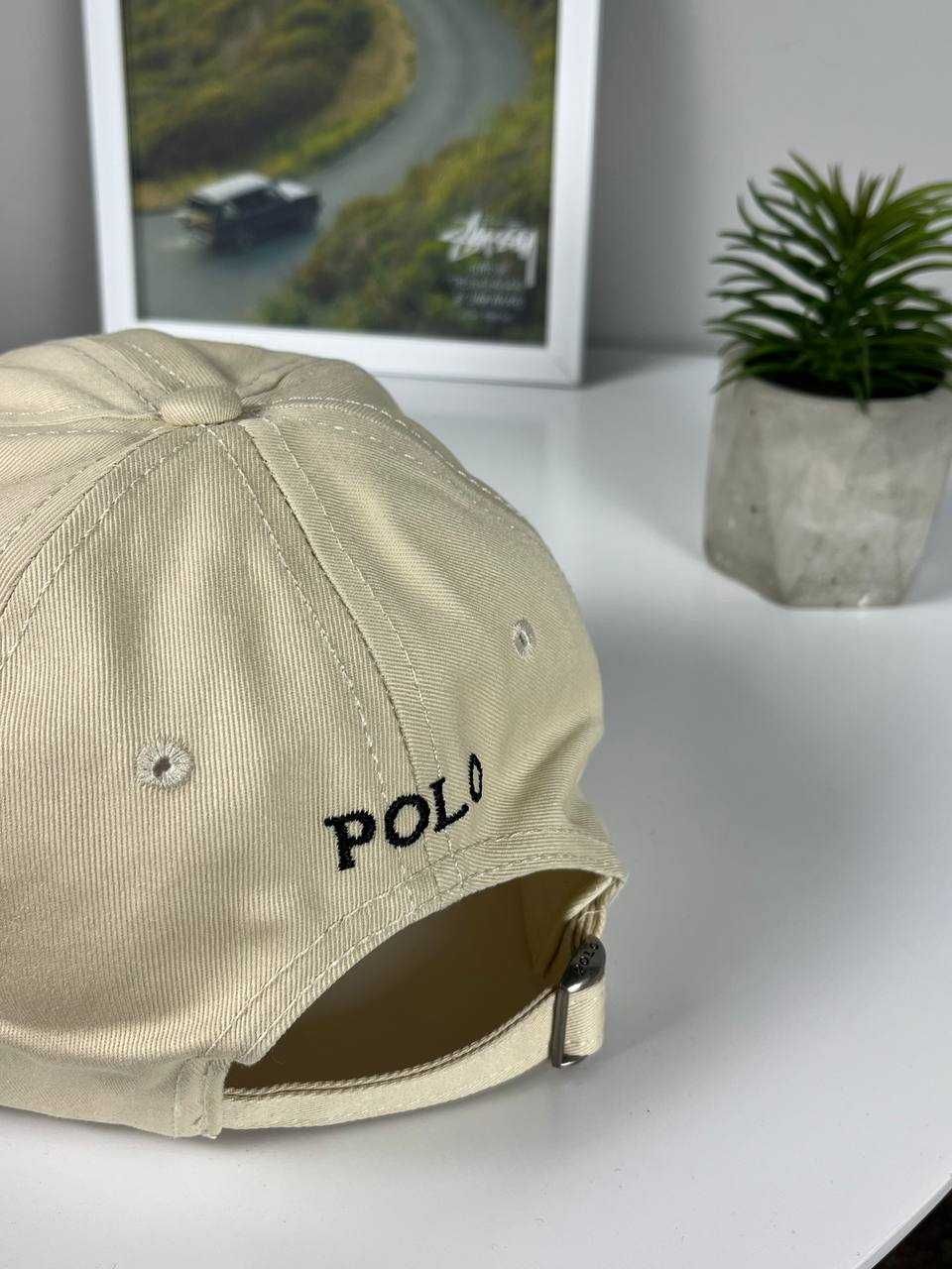 Кепка Polo Ralph Бежева