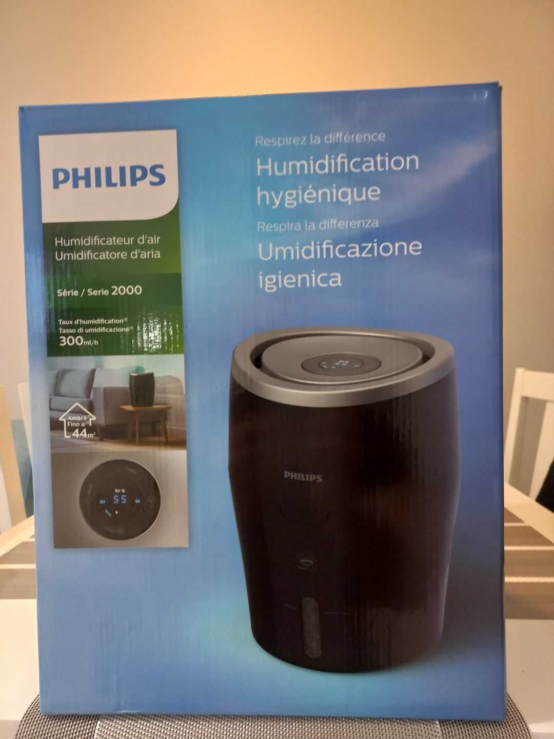 Nawilżacz ewaporacyjny PHILIPS HU4813/10 - używany 1 sezon