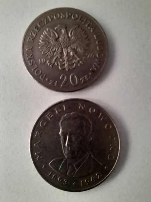 Monety 20 złotych  Marceli Nowotko