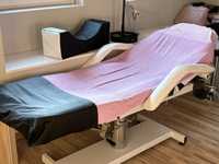 Fotel kosmetyczny hydrauliczny A 210C pedi biały/ łóżko kosmetyczne