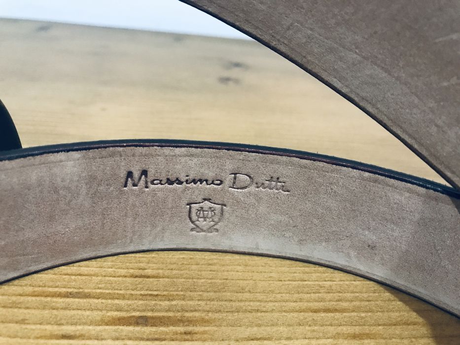 Cintos MASSiMO DUTTI e Pedro del Hierro homem pele 100% orignal