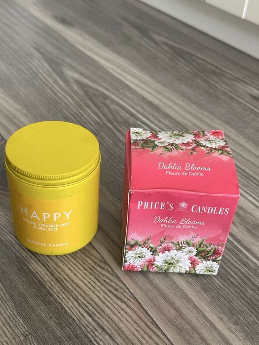 Dwie świeczki sojowe Nowe