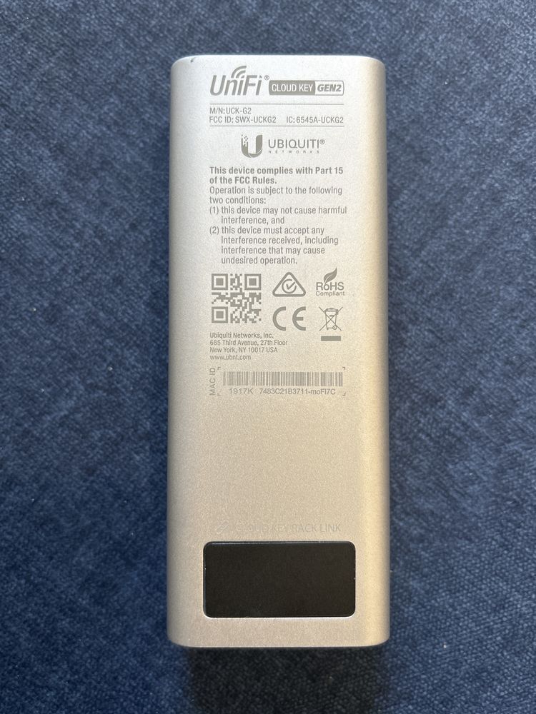 Ubiquiti UCK-G2 Networks UniFi Cloud Key Gen2 serwer