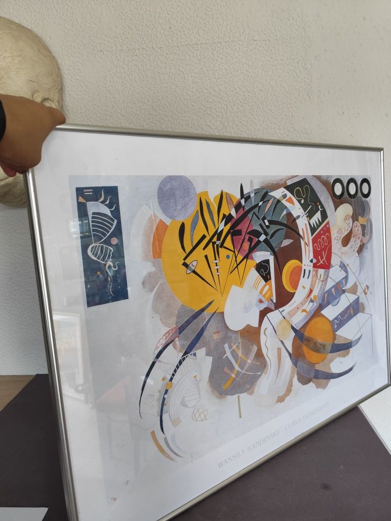 Kandinsky plakat poster vintage retro prl