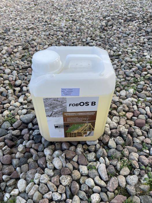 Fobos B ognioochronny środekdo impregnacji drewna osb, 5L duża ilość.