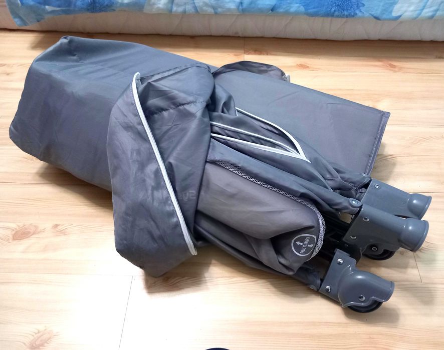 Łóżeczko turystyczne MOBY-SYSTEM Kojec dla dziecka składany 125x65x74