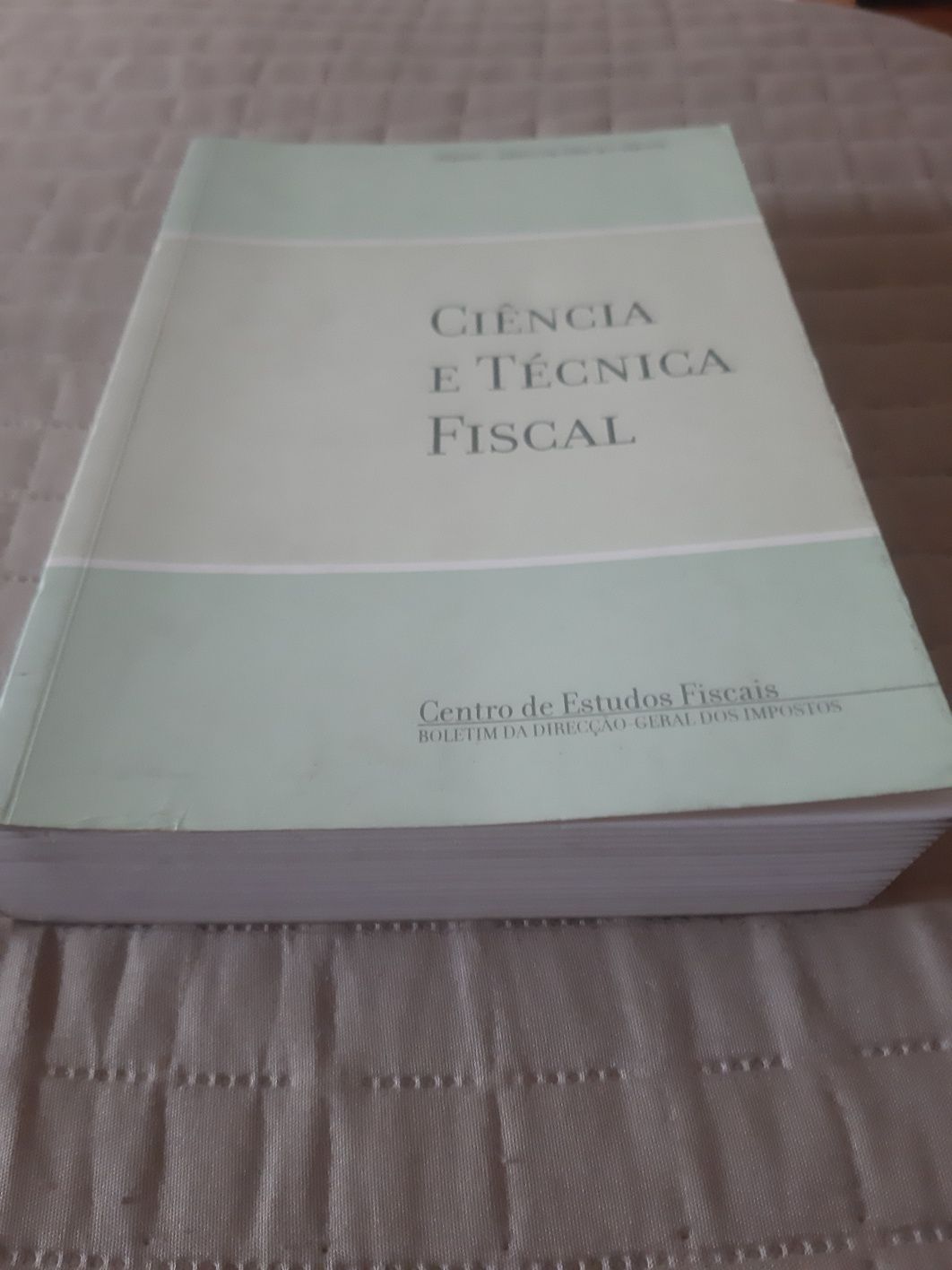 Ciência e Técnica Fiscal - Centro Estudos Fiscais Finanças