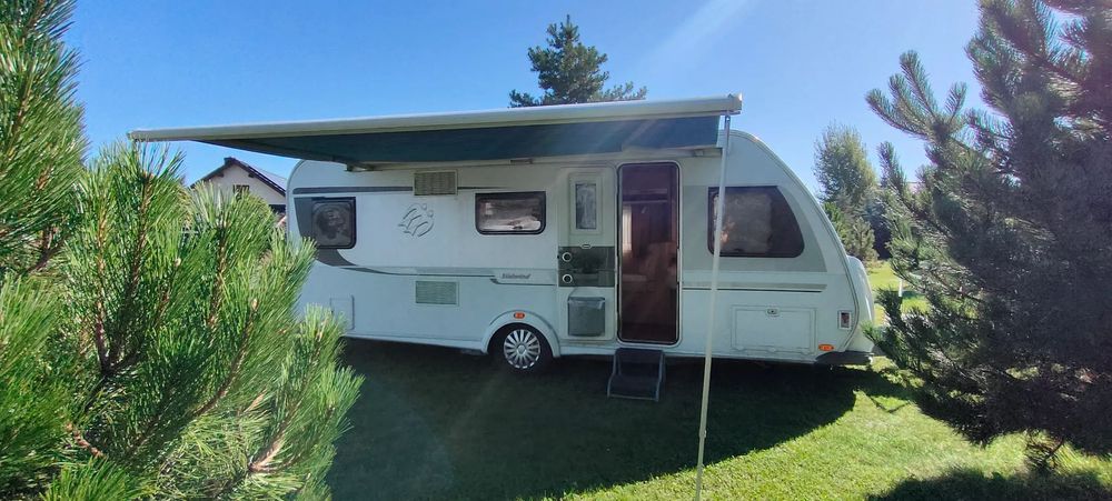 KNAUS 580 qs  Przyczepa kempingowa knaus 580 QS, Hobby 545 KMF