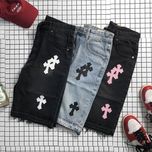 шорти chrome hearts шорты хром хартс
