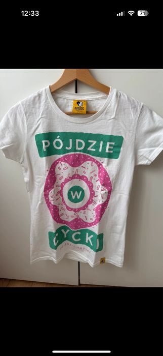 Koszulka damska Dziedzic Pruski XS „pójdzie w cycki”