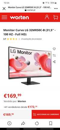 Monitor LG  31.5'