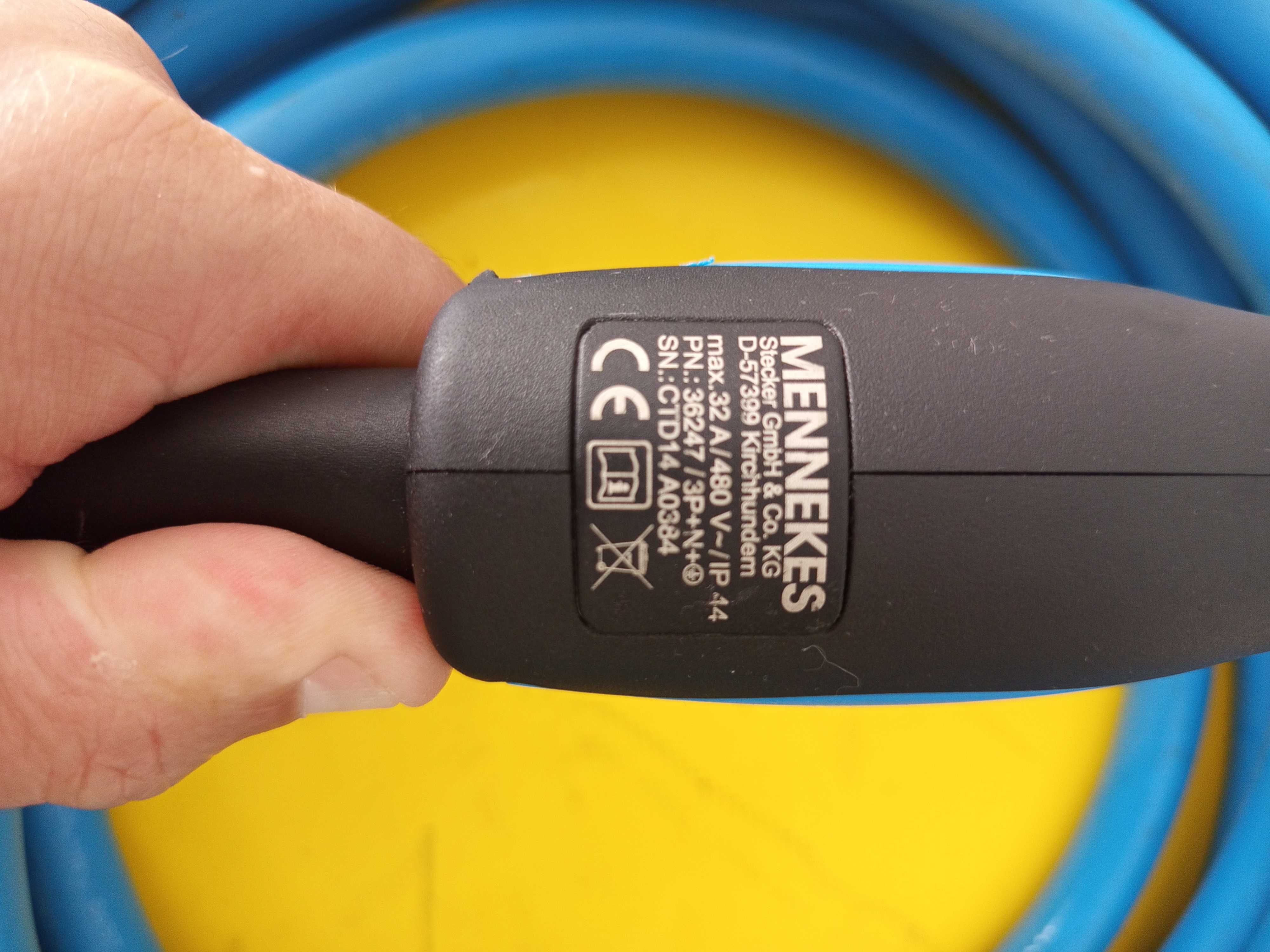 Cabo MENNEKES carregador para veículos elétricos tipo 2  PN 36247