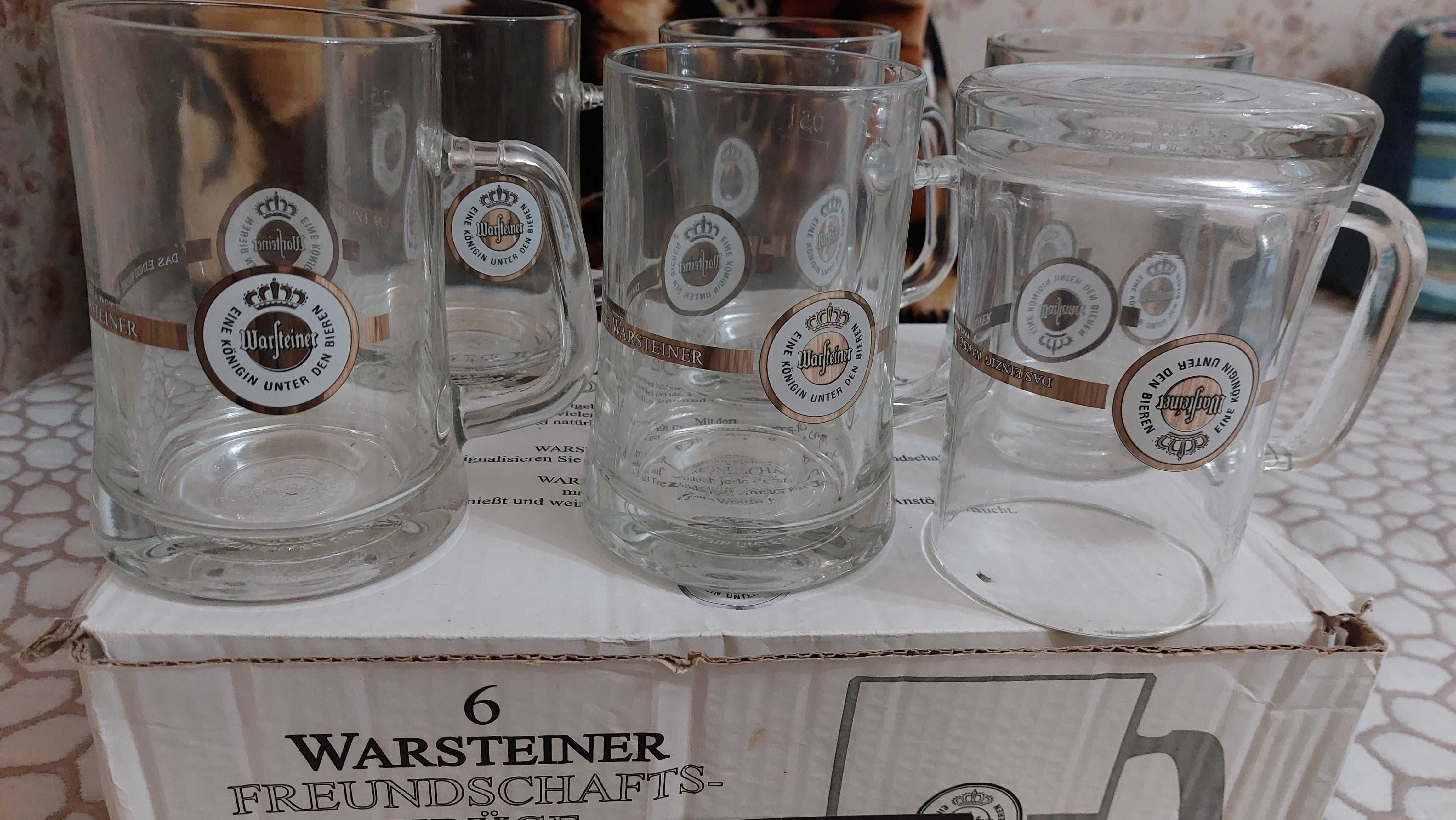 Набор Нимецких бакалов WARSTEINER  для пива