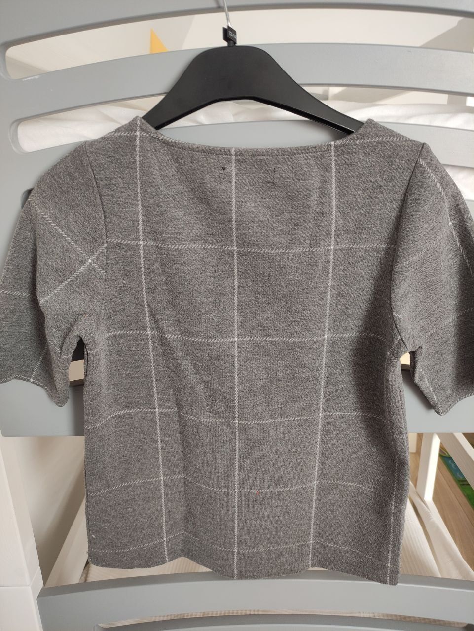 Bluza w kraty szara Reserved