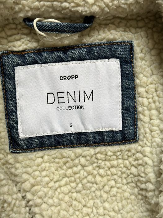 Джинсова куртка, тепла