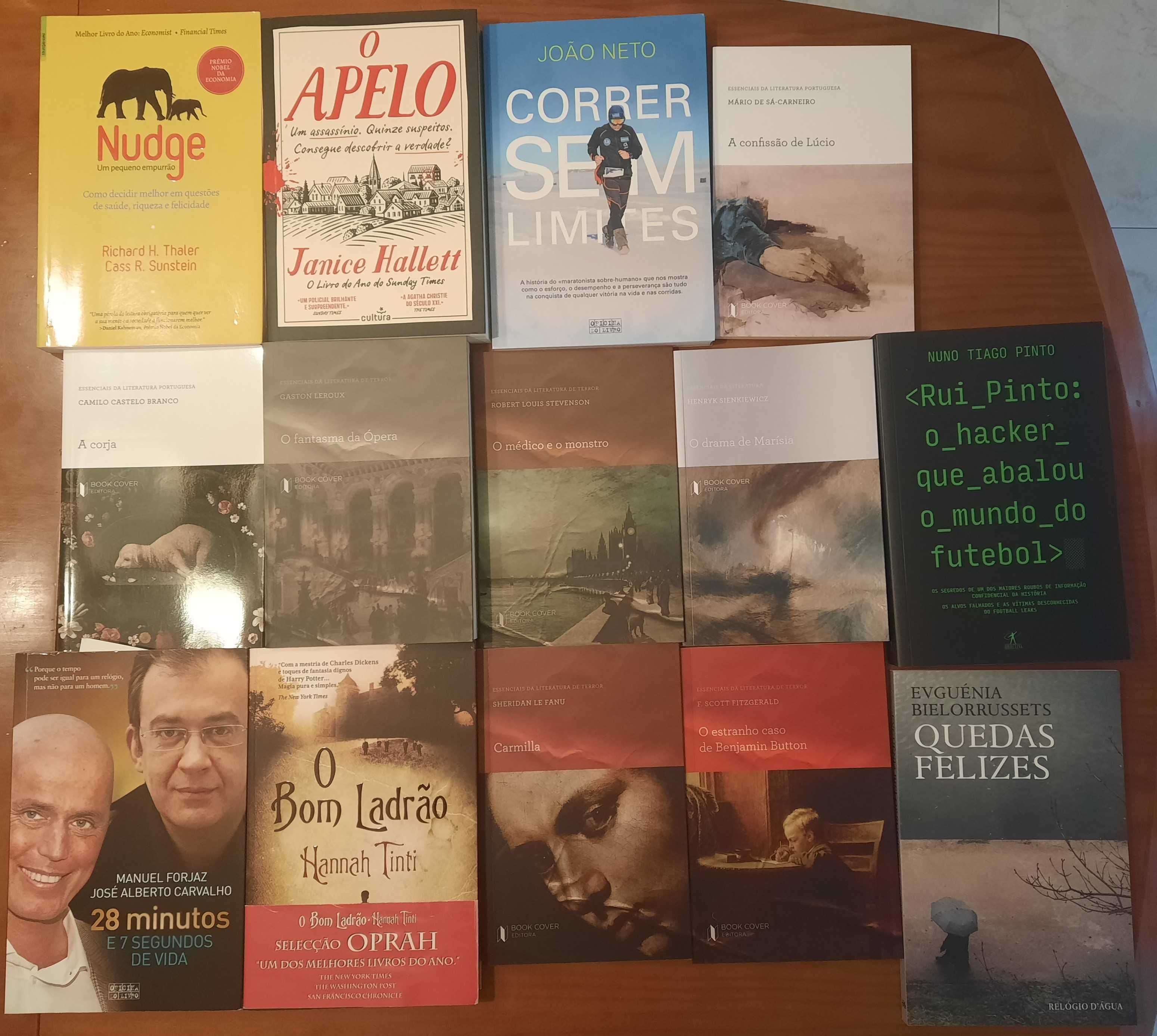 Livros novos variados