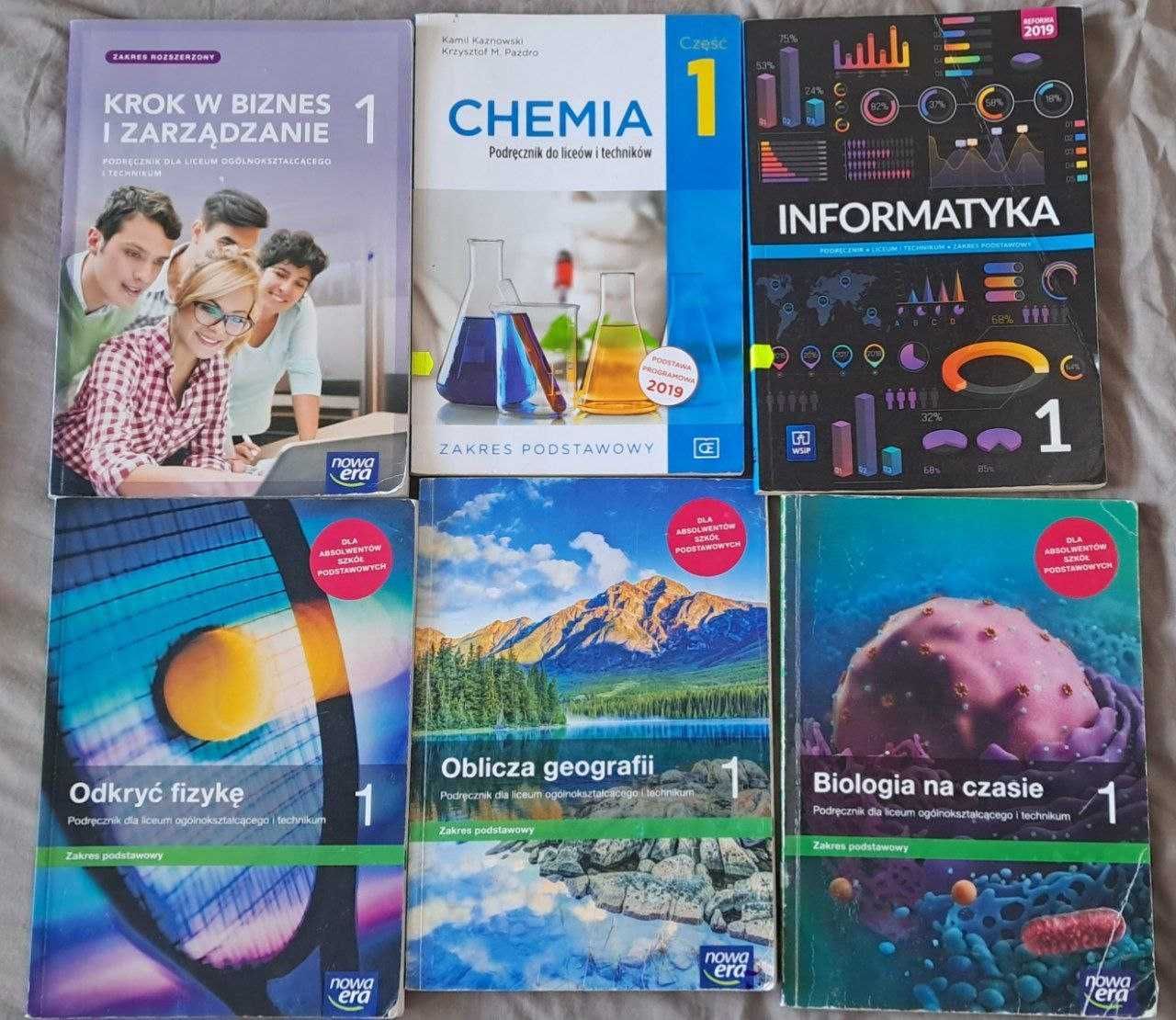 Podręczniki do klasy I Liceum