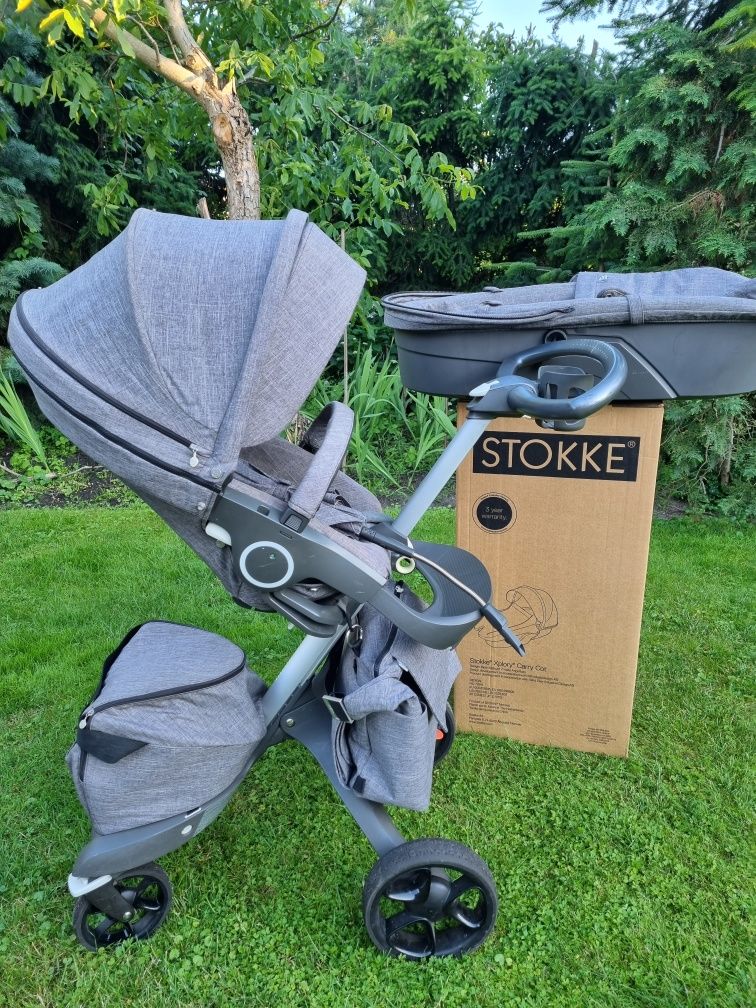 Wózek Stokke V5 Black Melange