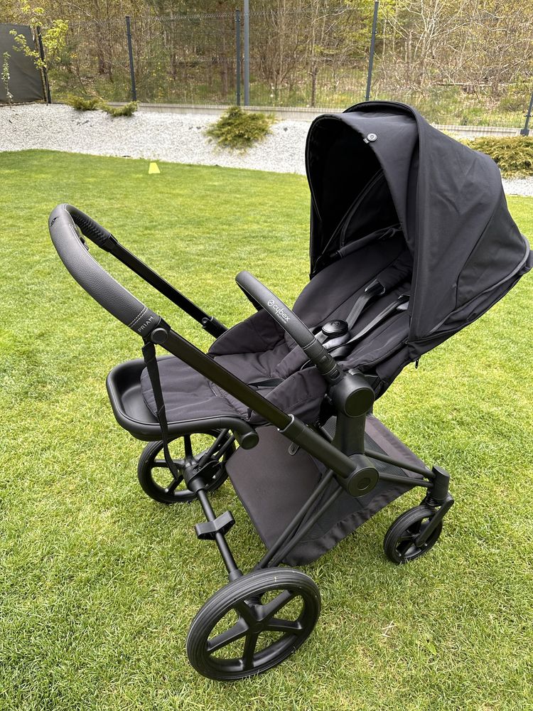 Cybex Priam 4.0 Matt Black gondola i spacerówka