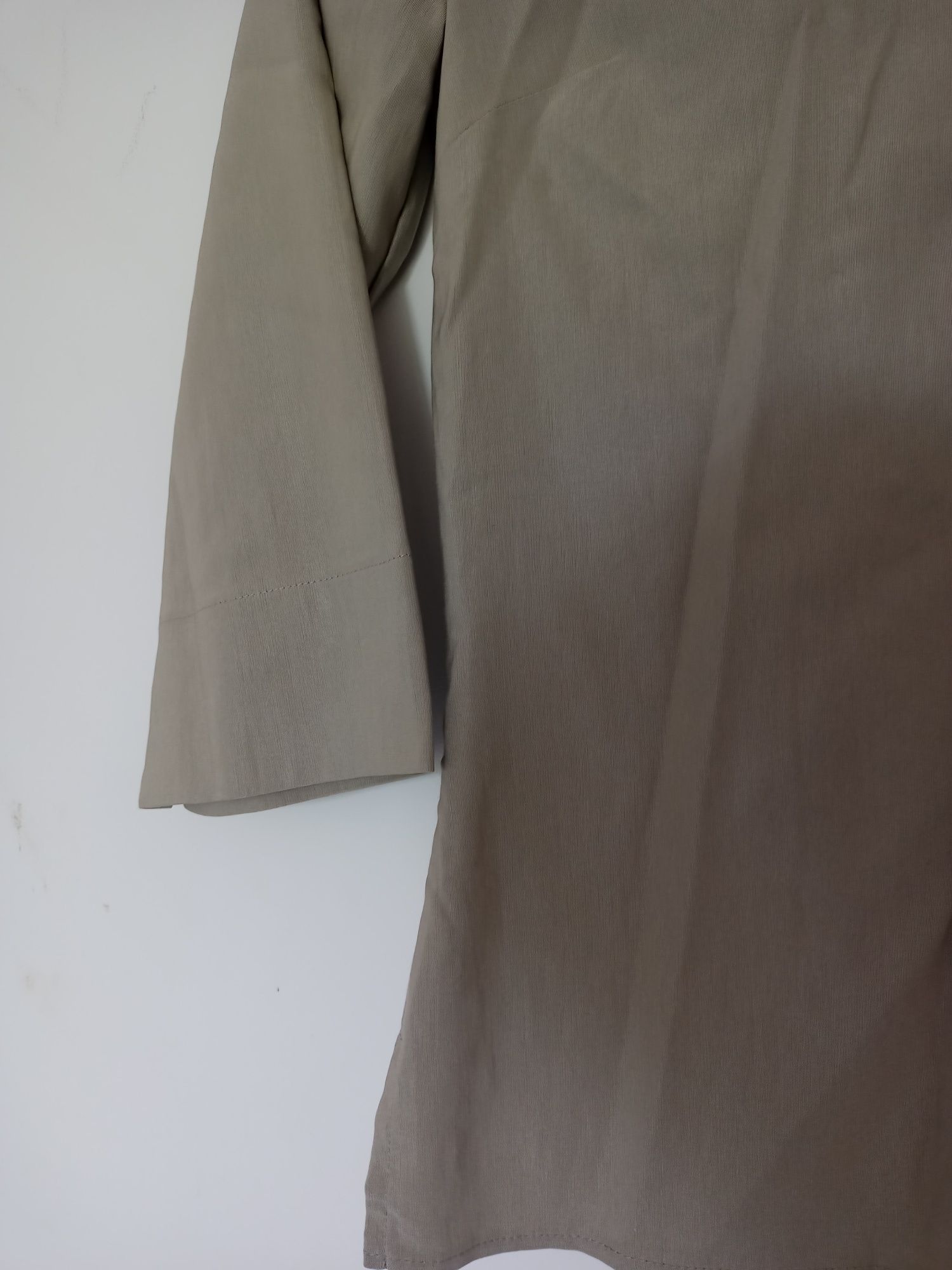 koszula khaki rękaw 3/4 XS S
