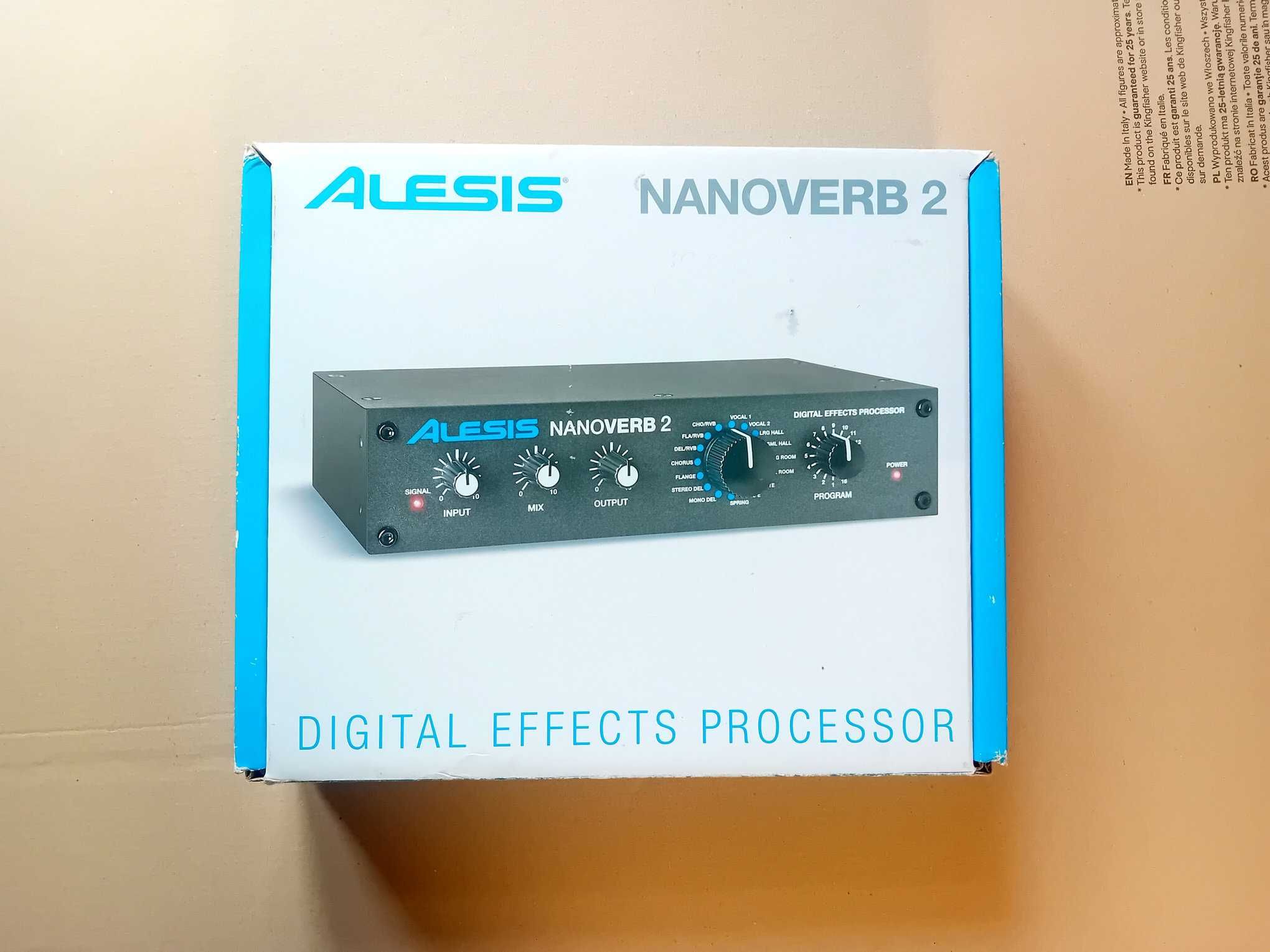Alesis Nanoverb 2 - multiefekt do wokalu, gitary, synthów