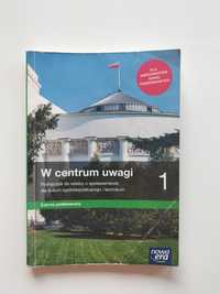 Podręcznik do wiedzy o społeczeństwie do liceum i technikum kl 1 .