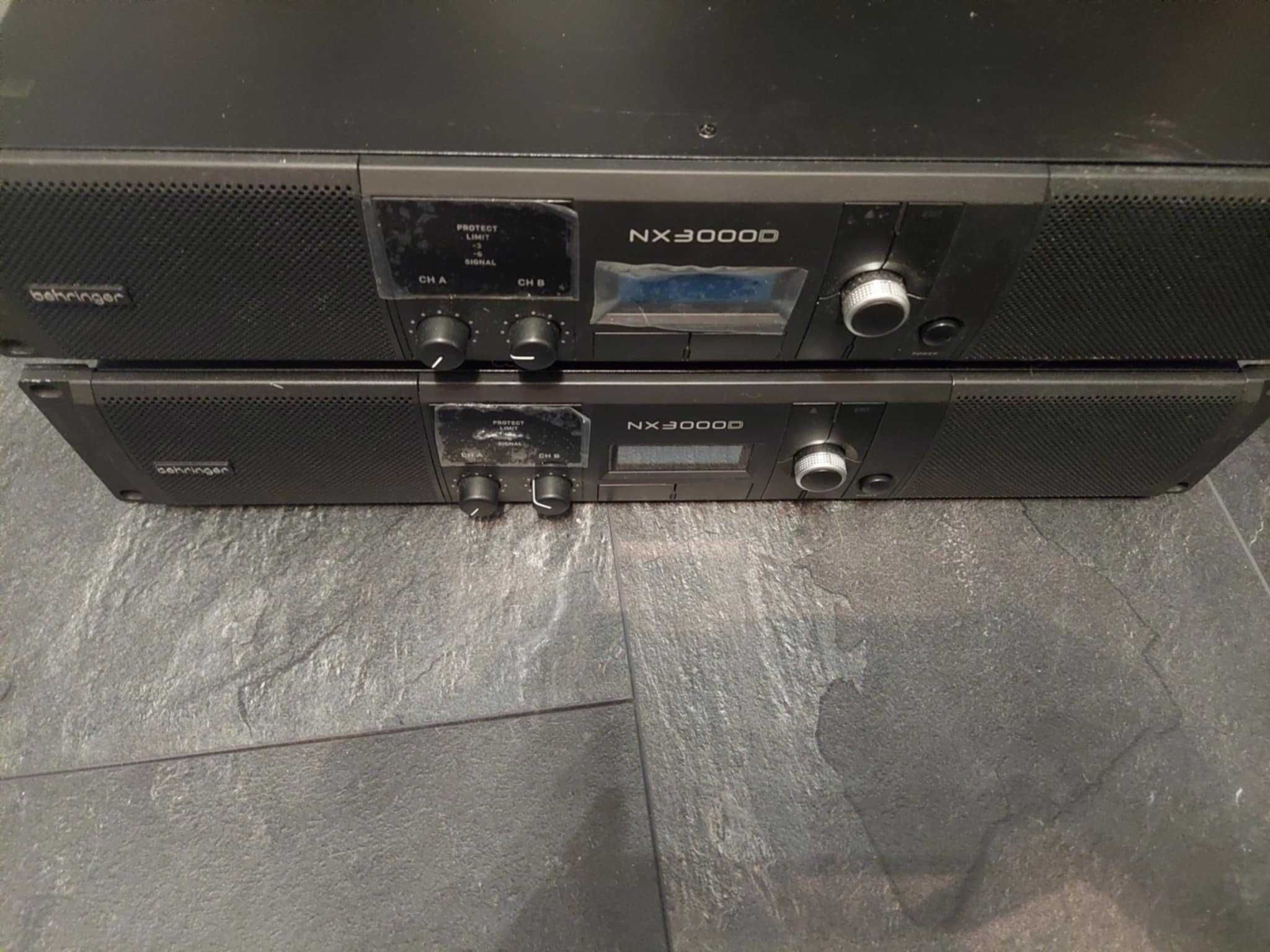Behringer nx3000 dsp 2x1500w koncowka mocy procesor jak crown jbl