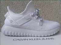 Nowe oryginalne sneakersy tenisówki Calvin KLEIN białe 37m ronette