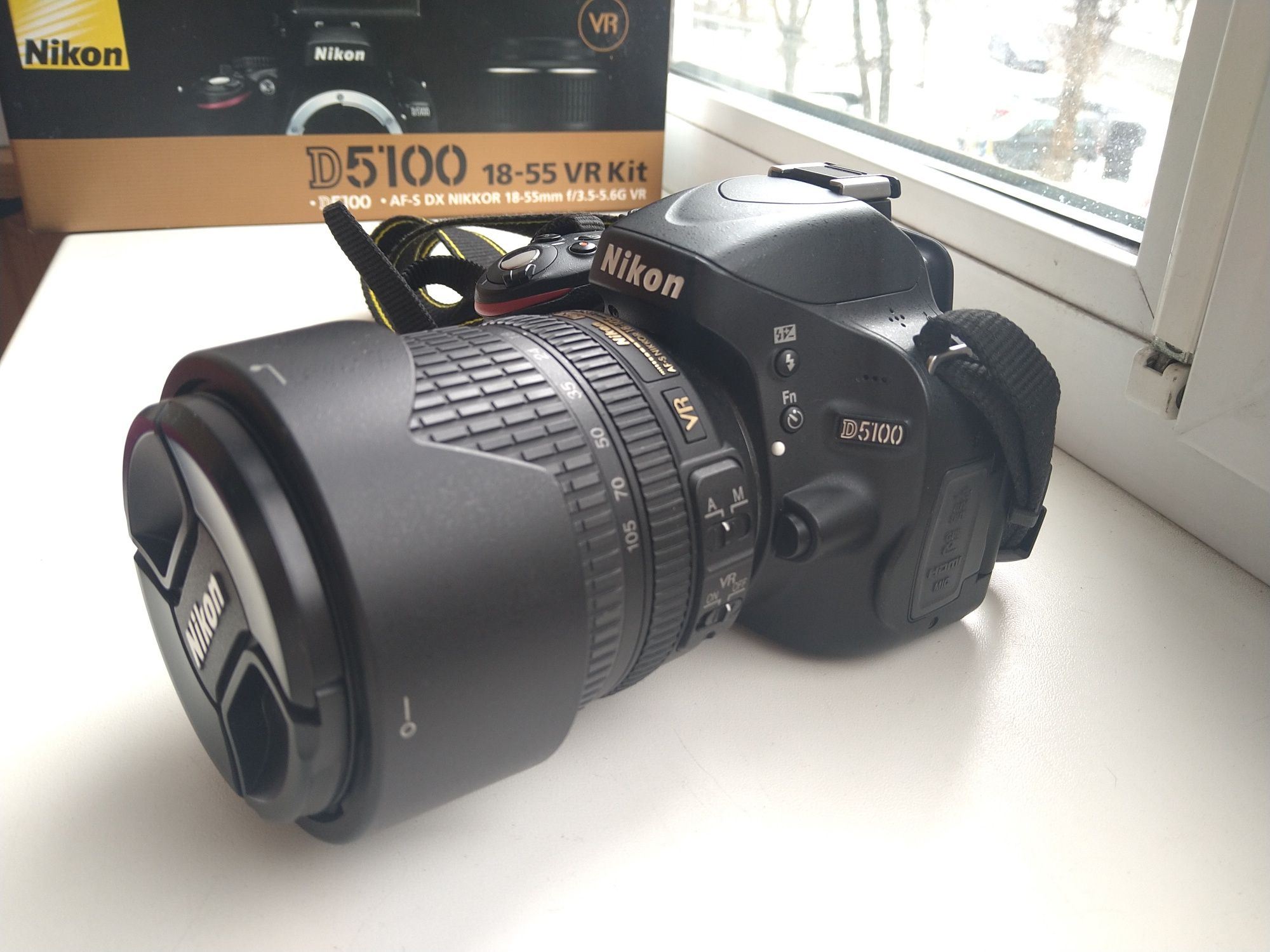 Nikon D5100 + об'єктив 18-105mm Повна комплектація  Ідеальний стан