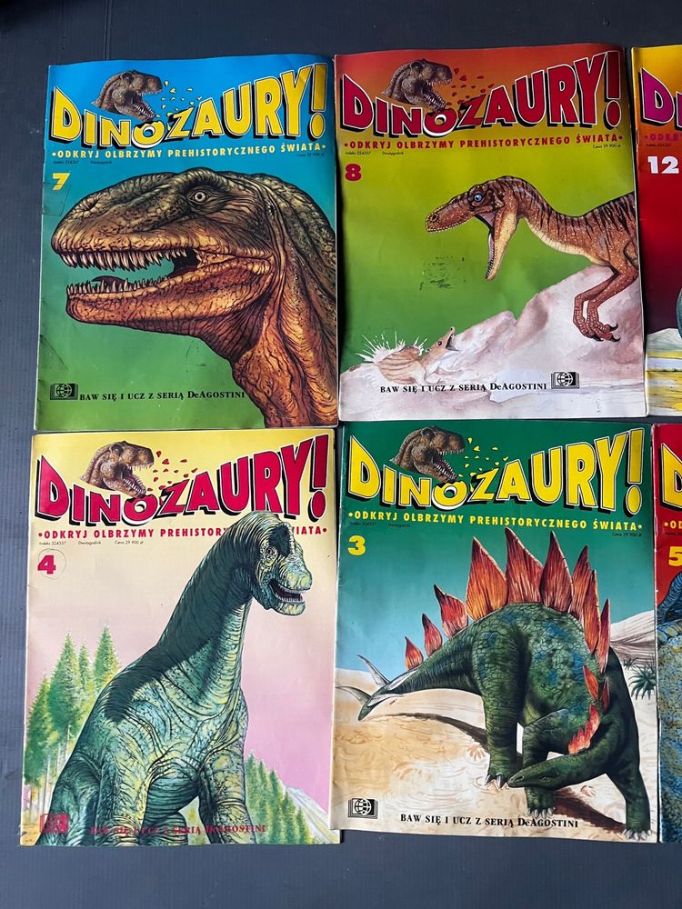 Stary dwutygodnik DeAgostini Dinozaury
