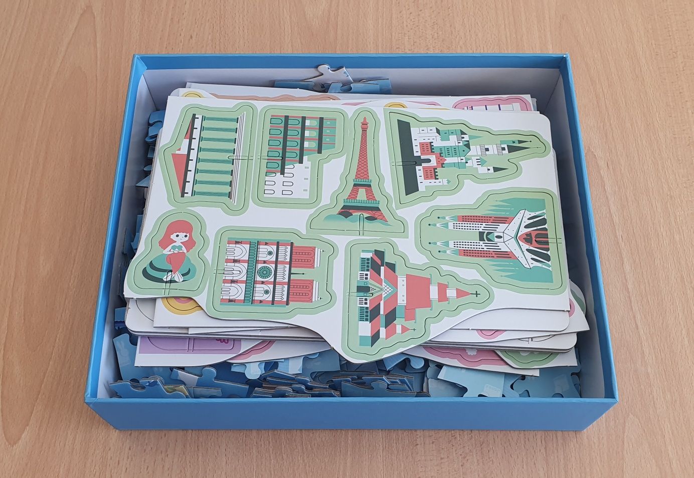 Puzzle Educativo Curiosidades do Mundo