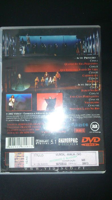 Dvd - Sinead O´Connor, Live in Dublin + Bee Gees + Amália, O Musical