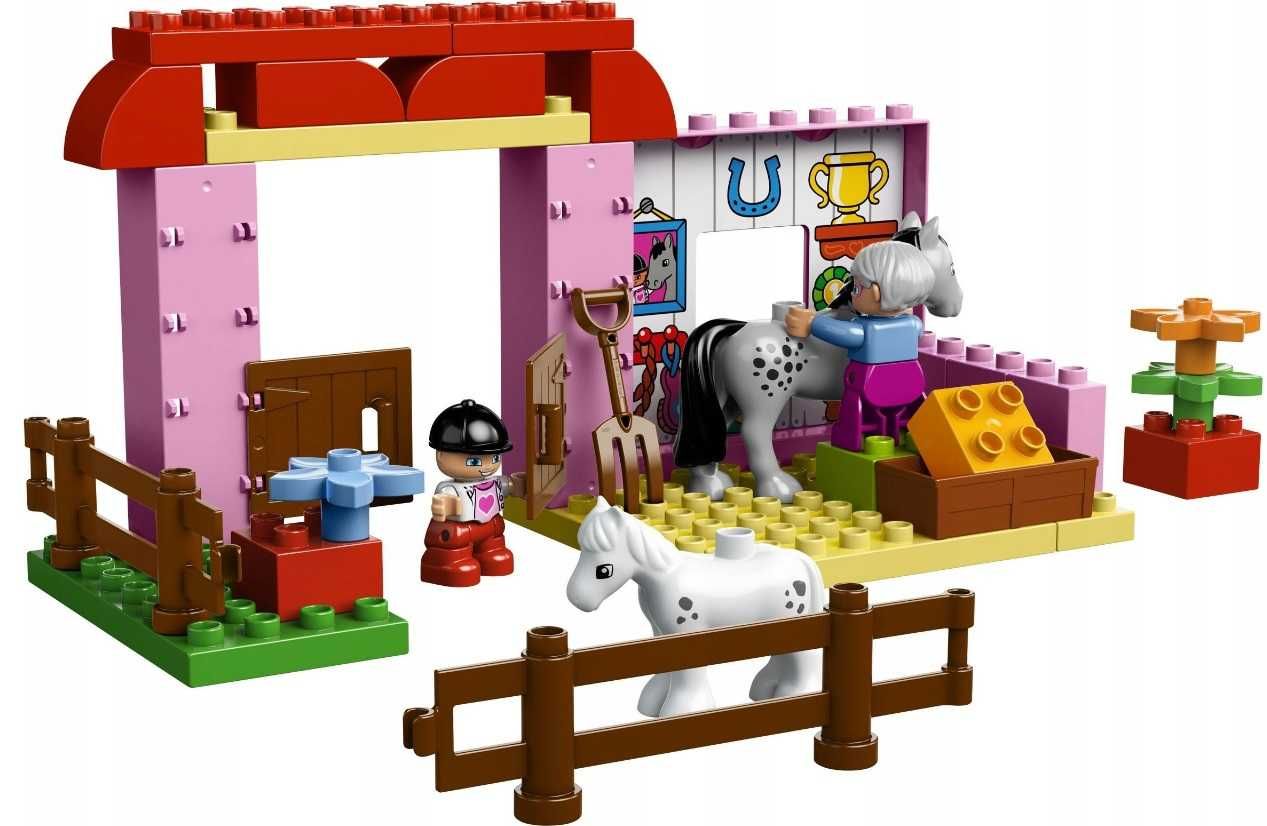 Klocki Lego Duplo 10500 Stadnina - Sklep Poznań Okazja Unikat