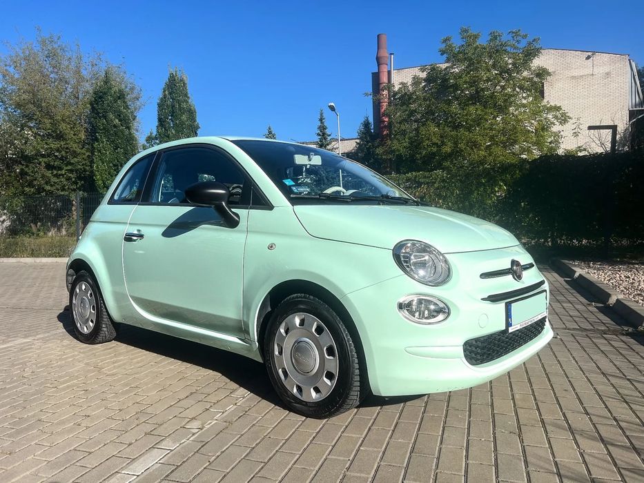 Fiat 500 - niepowtarzalny - 1.2 Pop z 2018, ASO, stan fabryczny
