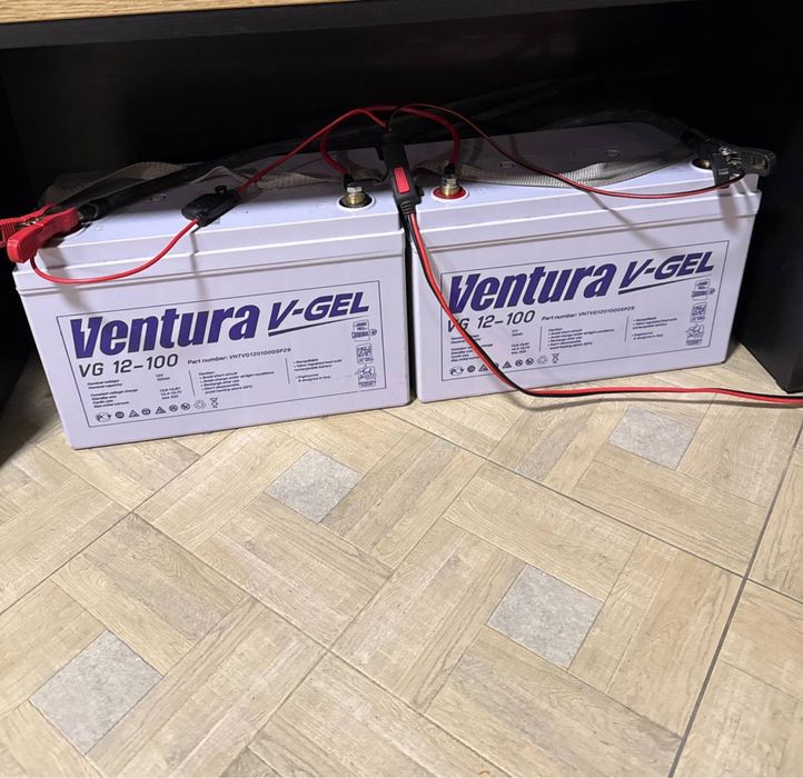 Гелевий акумулятор Ventura V-GEL VG 12-100 (12В, 100Ah).