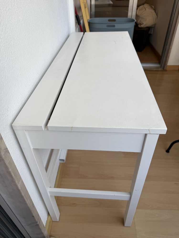 Secretária branca Ikea