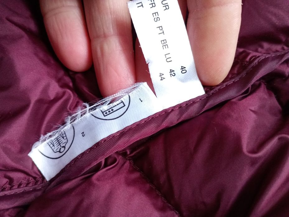 C&A lekka damska kurtka puchowa małe 40