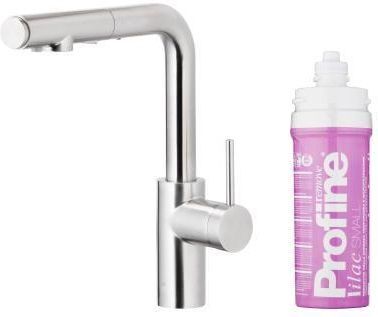 KRAN kuchenny Kfa Duero Pure Basic Inox z wyciaganą wylewką bateria