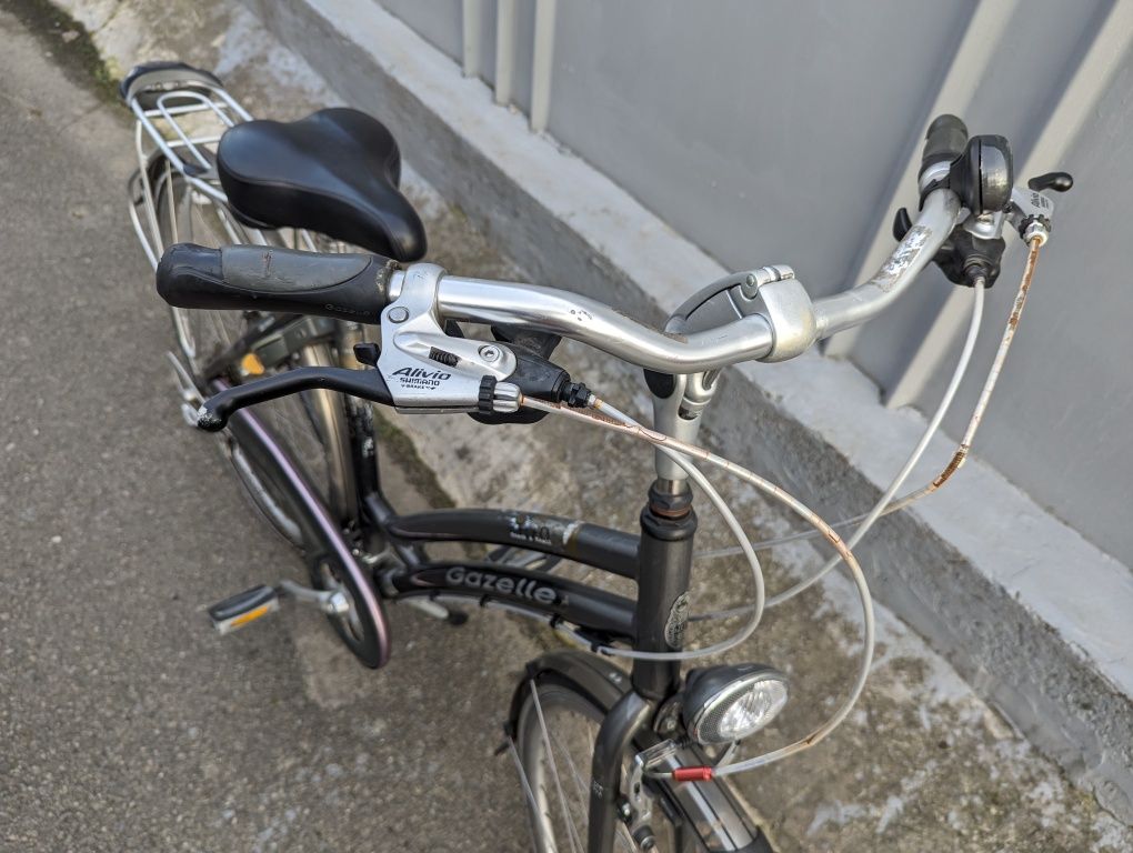 Велосипед Gazelle колеса 28, рама алюмінієва 54, підлітковий, жіночий