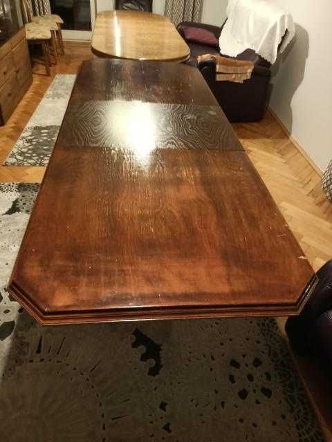 Stół drewniany rozkładany 180x90