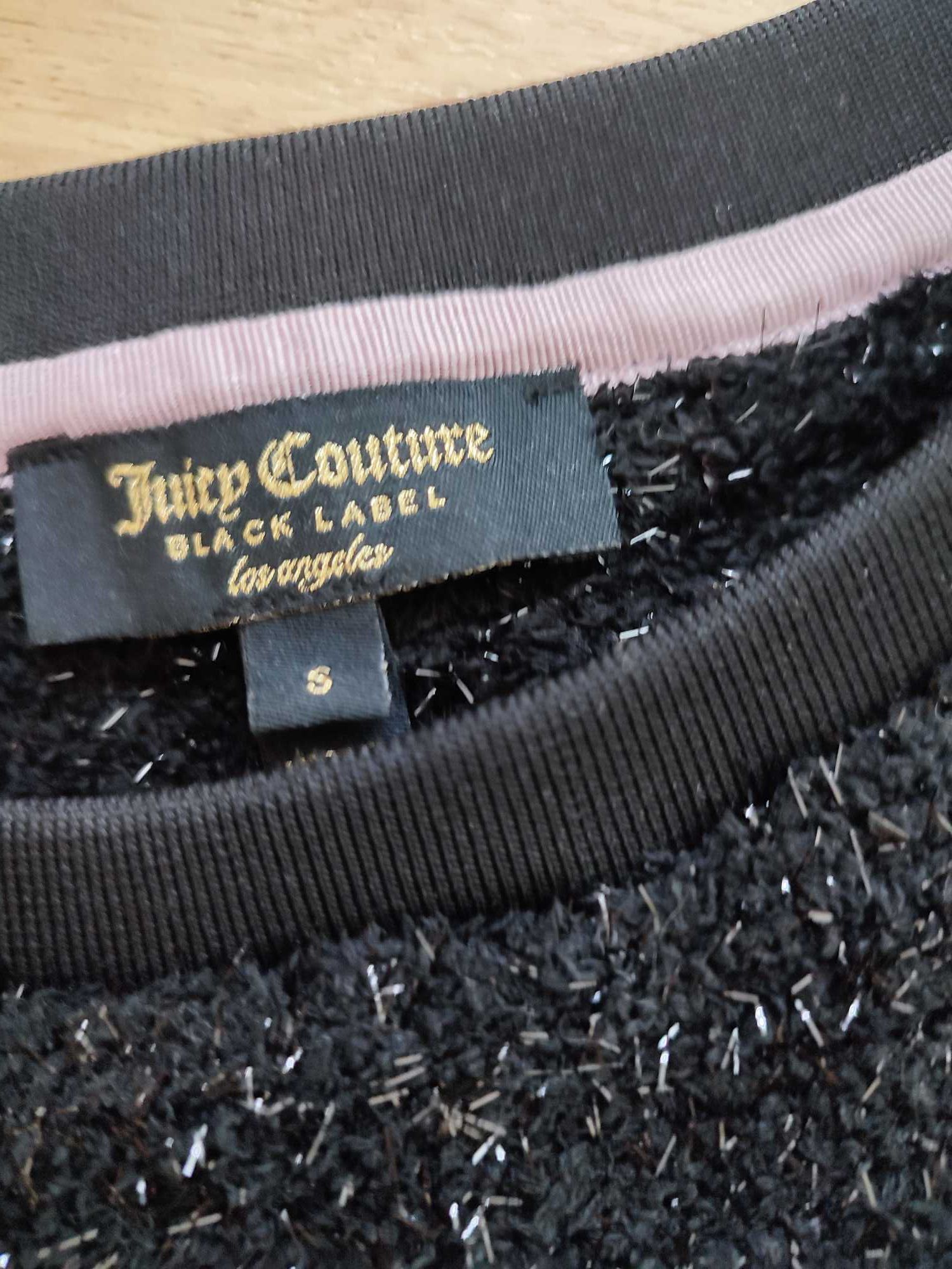 Bluza Juicy Couture S czarna Luxe